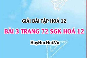 Giải bài 3 trang 72 SGK Hoá 12: Khái niệm, tính chất, phân loại và ứng dụng của Vật liệu Polime, Chất dẻo, Tơ, Cao su